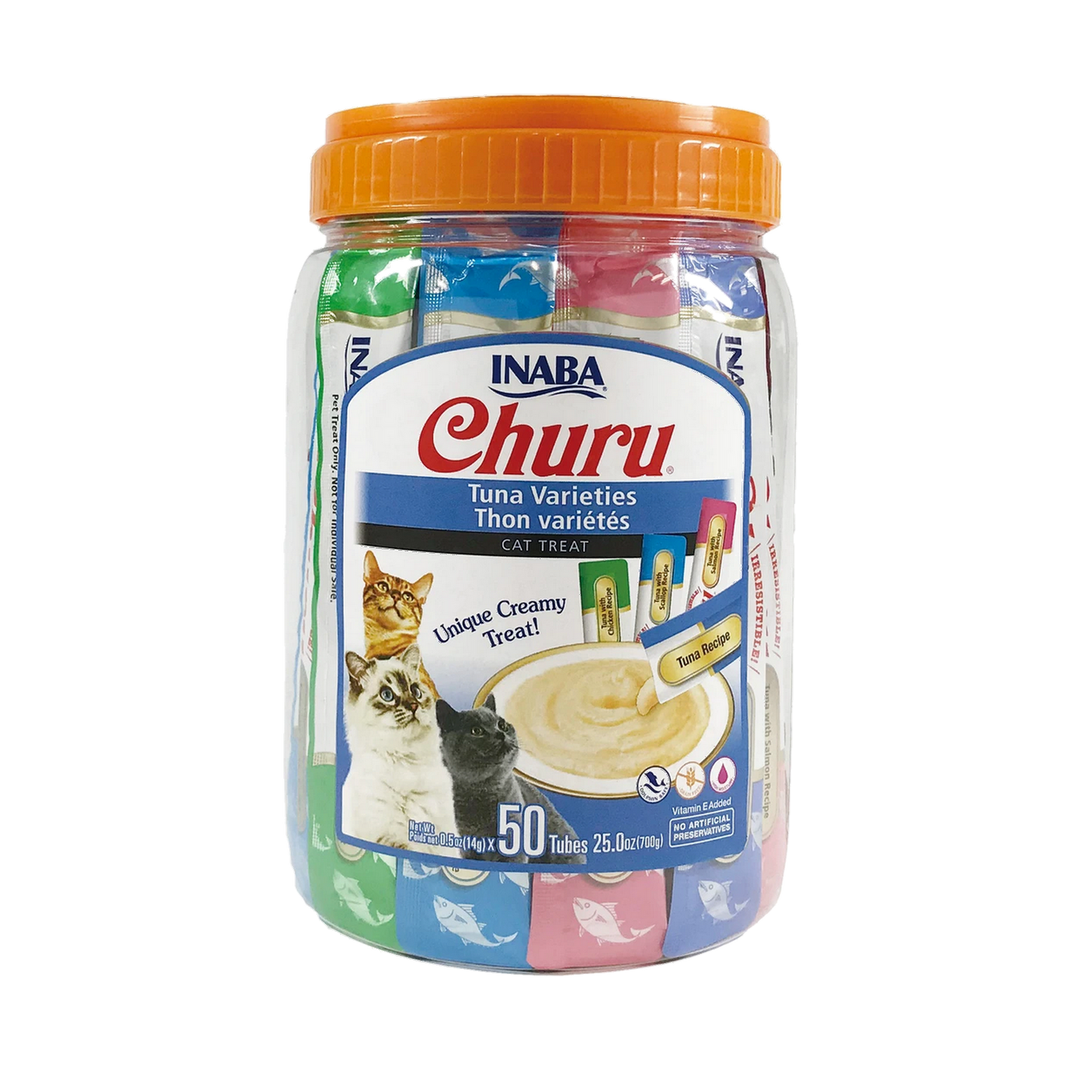Churu Gato Variedades Atún 50 Tubos 700 Gr