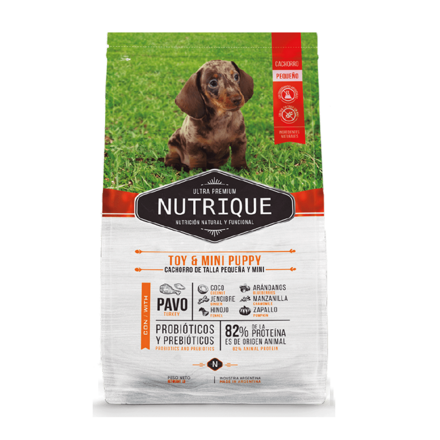 Nutrique Perro Cachorro Mini y Pequeño