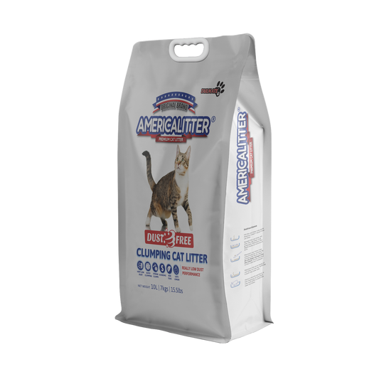 AmericaLitter Arena Para Gatos Dust Free 7 Kg
