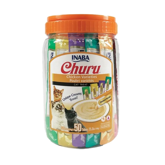 Churu Gato Variedades Pollo 50 Tubos 700 Gr