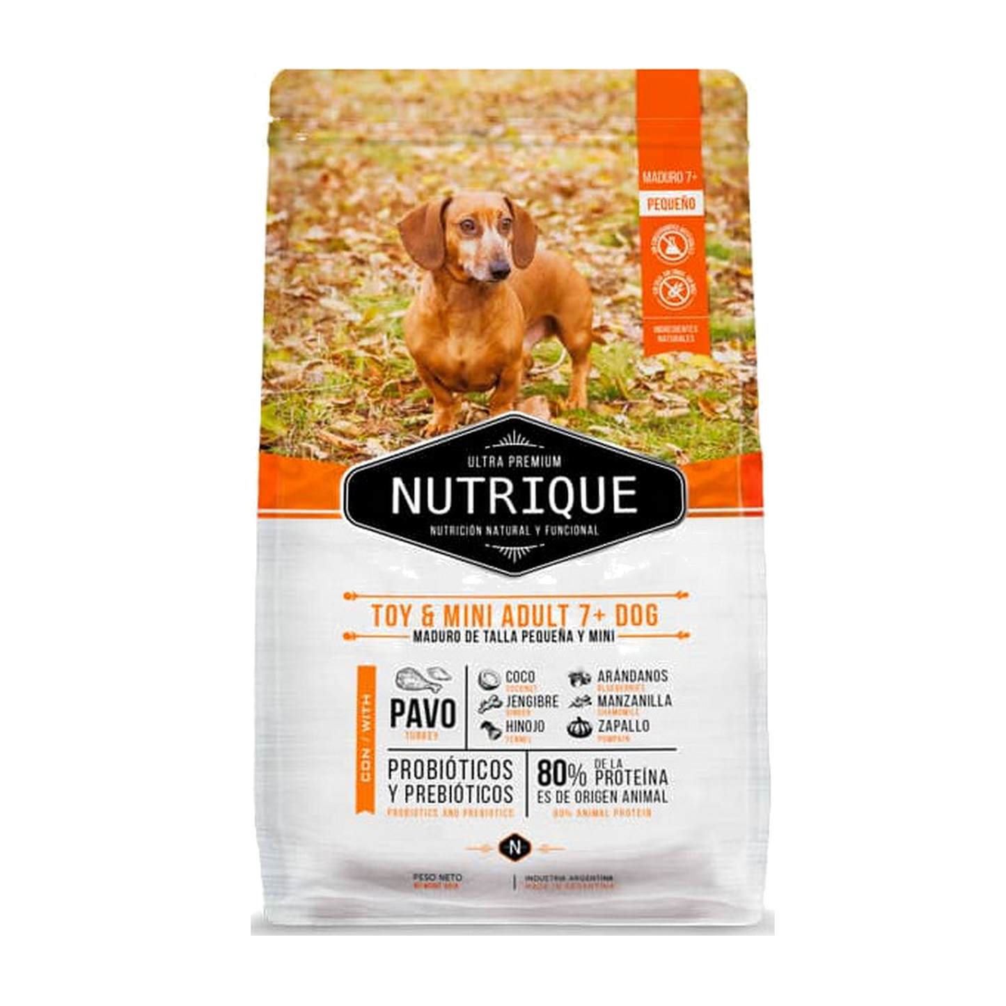 Nutrique Perro Senior 7+ Mini y Pequeño