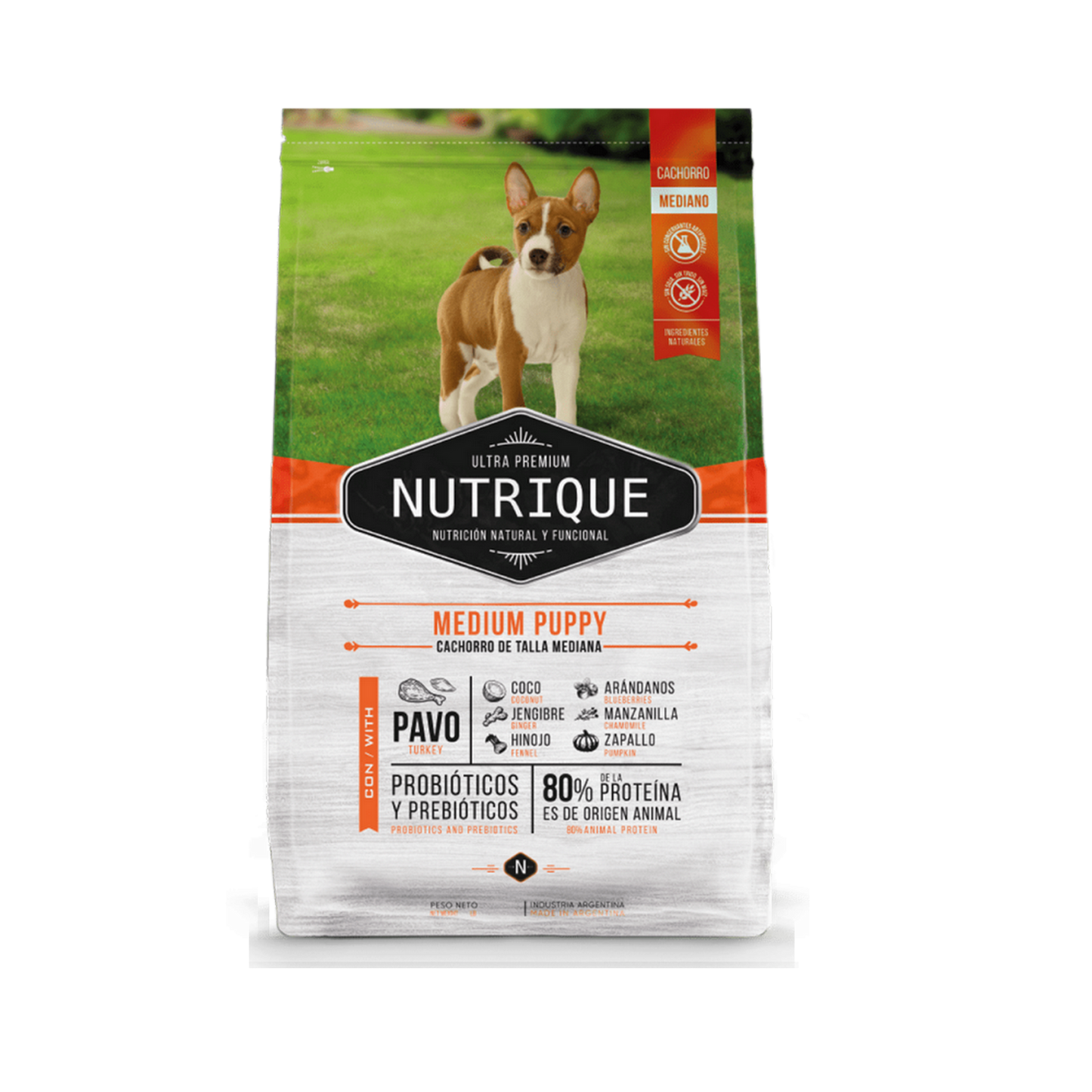 Nutrique Perro Cachorro Mediano